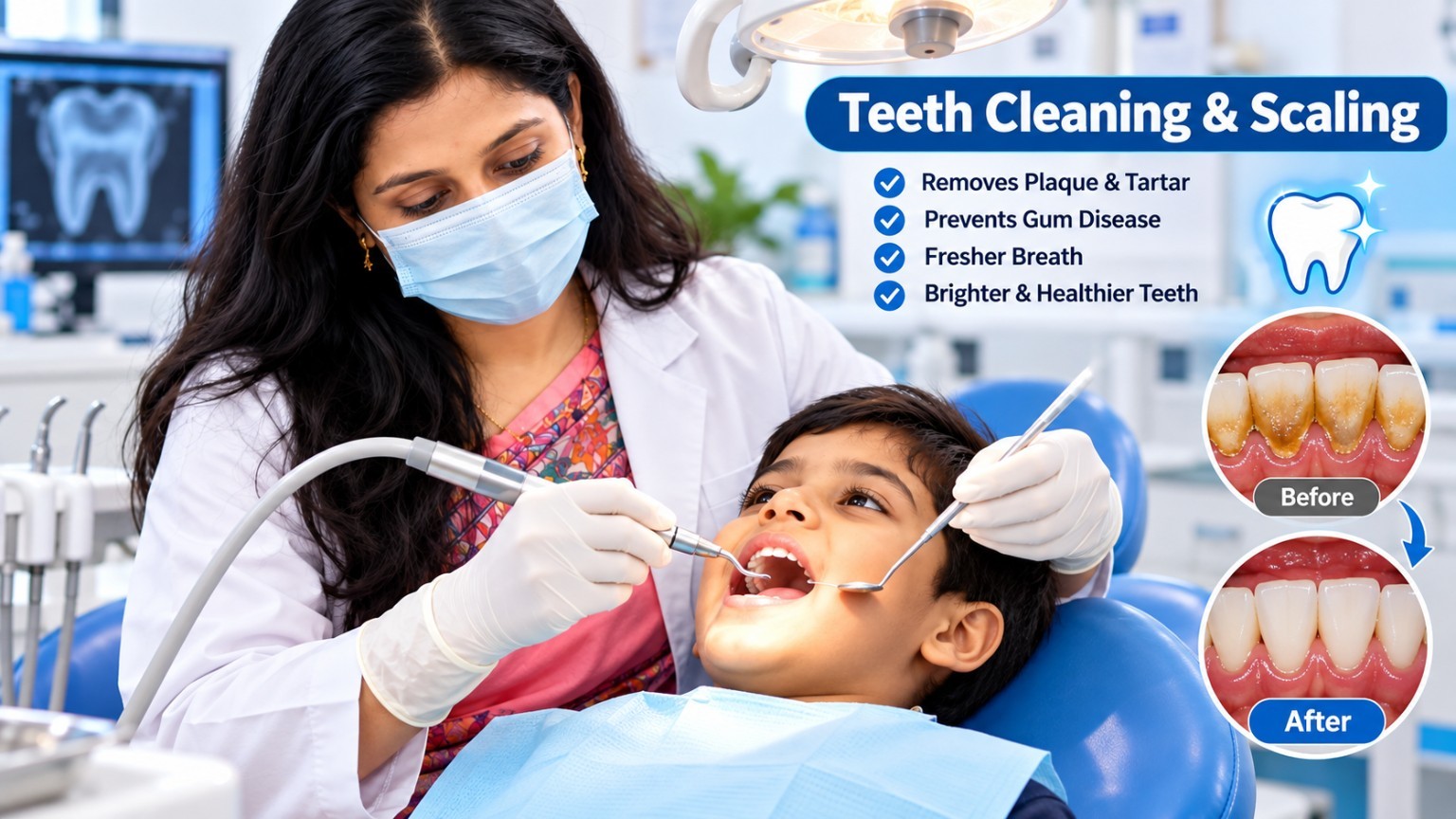 Teeth Cleaning & Scaling